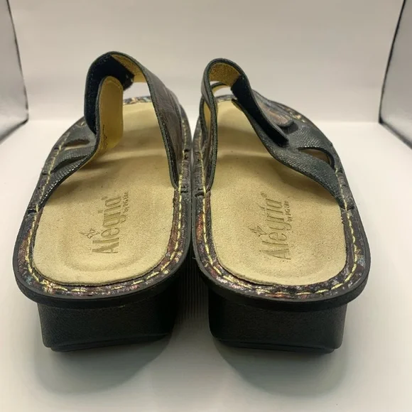 Alegria Camille Earthen size 39 sandals slip on 8.5US - Picture 7 of 11